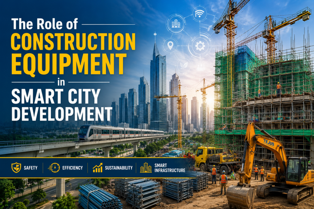 Vital Role of Construction Equipment in Smart City Development