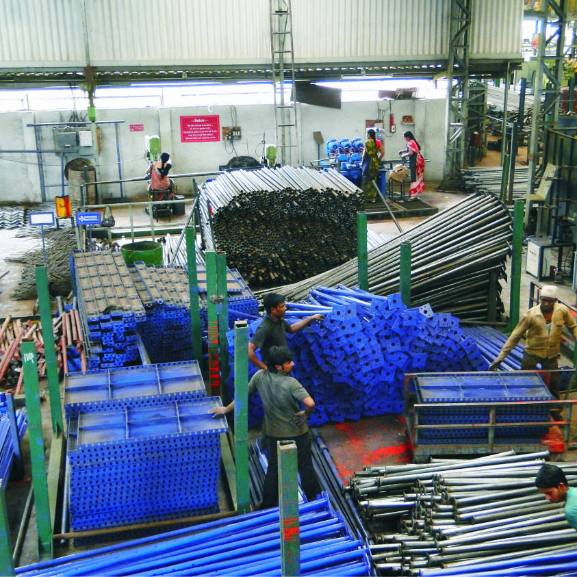 Equipments storage area