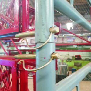 H Frame - L&T Tower - Locking for Safety