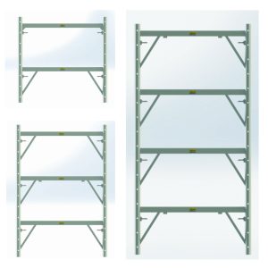 H Frame Tower Capacity with Screw Jack & Extension Tubes