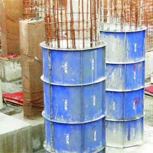 Round Columns -Site Photo